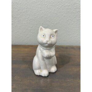 Vintage Porcelain Kitten Cat Bell Spencer Gifts 1980s